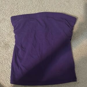 Purple tube top